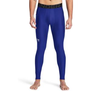imageUnder Armour Mens HeatGear Armour Leggings400 Royal   White