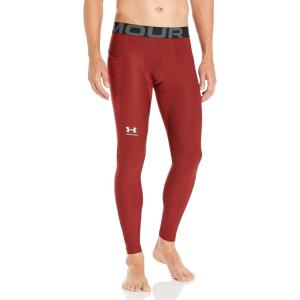 imageUnder Armour Mens HeatGear Armour LeggingsCardinal 625White