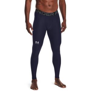 imageUnder Armour Mens HeatGear Armour LeggingsMidnight Navy 410White