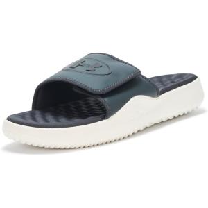 imageUnder Armour Mens Ignite Pro 8 Slide Sandal022 Galaxy BlackStoneBlack