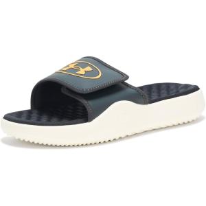 imageUnder Armour Mens Ignite Pro 8 Slide Sandal025 Galaxy BlackWhite QuartzOrange Shock
