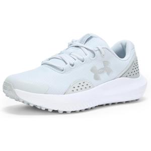 imageUnder Armour Mens Surge Golf Cleat Sneaker014 Halo GrayHalo GrayMetallic Silver