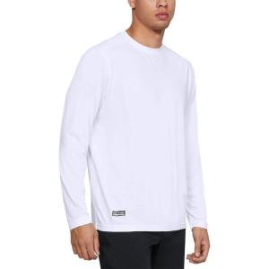 imageUnder Armour Mens Tactical Tech LongSleeve ShirtWhite White