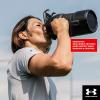 imageUnder Armour 32 oz Insulated Water Bottles  Sports Water Jug with Handle Fence Hook Leak Resistant for Baseball Football ampamp More 32 oz Water Bottles Sports Water Bottle InsulatedBlackBlack