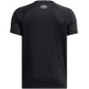 imageUnder Armour Boys Tech Hybrid Print Short Sleeve T Shirt004 Black   White