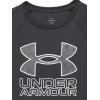 imageUnder Armour Boys Tech Hybrid Print Short Sleeve T Shirt006 Black   White