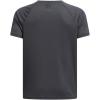 imageUnder Armour Boys Tech Hybrid Print Short Sleeve T Shirt026 Castlerock  Fire  Black