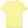 imageUnder Armour Boys Tech Hybrid Print Short Sleeve T Shirt731 High Vis Yellow   Black