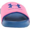 imageUnder Armour Girls Ansa Fix Slide601 Pink PunkVersa BlueVersa Blue