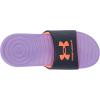 imageUnder Armour Girls Ansa Fix SlideMidnight Navy Blue 400Electric Tangerine