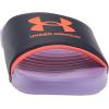 imageUnder Armour Girls Ansa Fix SlideMidnight Navy Blue 400Electric Tangerine