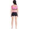 imageUnder Armour Girls Bikini and Shorts Swim SetRebel Pink Logo