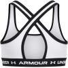 imageUnder Armour Girls Crossback Mid Sports Bra102 White   White