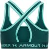 imageUnder Armour Girls Crossback Mid Sports Bra449 Hydro Teal   Radial Turquoise