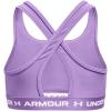 imageUnder Armour Girls Crossback Mid Sports BraVivid Lilac 560White