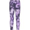 imageUnder Armour Girls Leggings Wordmark ampamp Printed Designs Lightweight Stretch Fit and DurableLunar Purple Tie Dye