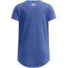 imageUnder Armour Girls Live Sportstyle Graphic ShortSleeve TShirt432 Tech Blue   White