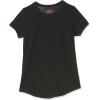 imageUnder Armour Girls Live Sportstyle Graphic ShortSleeve TShirtBlack 002Cerise