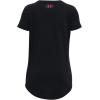 imageUnder Armour Girls Live Sportstyle Graphic ShortSleeve TShirtBlack 003White