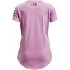 imageUnder Armour Girls Live Sportstyle Graphic ShortSleeve TShirtPacific Purple 549Purple Zest