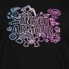 imageUnder Armour Girls Long Sleeve Shirt Crewneck Lightweight and BreathableBlackDoodle Gradient