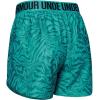 imageUnder Armour Girls Play Up Printed ShortsBreathtaking Blue 401Tandem Teal