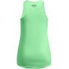 imageUnder Armour Girls Tech Big Logo Tank350 Matrix Green   Black