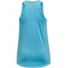 imageUnder Armour Girls Tech Big Logo TankFresco Blue 481Jet Gray