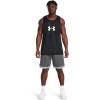 imageUnder Armour Mens 10Inch Perimeter Basketball Shorts025 Castlerock   White