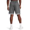 imageUnder Armour Mens 10Inch Perimeter Basketball Shorts025 Castlerock   White