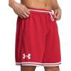imageUnder Armour Mens 10Inch Perimeter Basketball Shorts600 Red   White
