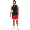 imageUnder Armour Mens 10Inch Perimeter Basketball Shorts600 Red   White