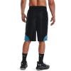 imageUnder Armour Mens 10Inch Perimeter Basketball ShortsBlack 006Radar Blue