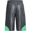 imageUnder Armour Mens 10Inch Perimeter Basketball ShortsPitch Gray 013Matcha Green