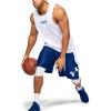 imageUnder Armour Mens 10Inch Perimeter Basketball ShortsRoyal Blue 400White