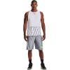imageUnder Armour Mens 10Inch Perimeter Basketball ShortsSteel 035Highvis Yellow