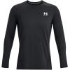 imageUnder Armour Mens ColdGear Fitted Crew Shirt Top 1366068 US Alpha Medium Regular Regular BlackWhite  002