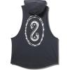 imageUnder Armour Mens Project Rock Snake Sleeveless Hoodie001 Black  White Clay  White