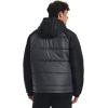imageUnder Armour Mens Storm Insulated Hooded Jacket001 Black  Pitch Gray  Pitch Gray