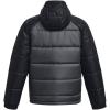 imageUnder Armour Mens Storm Insulated Hooded Jacket001 Black  Pitch Gray  Pitch Gray