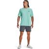 imageUnder Armour Mens Tech 20 ShortSleeve TShirt362 Neo Turquoise   Black