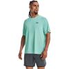 imageUnder Armour Mens Tech 20 ShortSleeve TShirt362 Neo Turquoise   Black