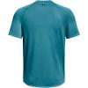 imageUnder Armour Mens Tech 20 ShortSleeve TShirt433 Glacier Blue   Black