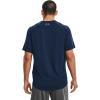 imageUnder Armour Mens Tech 20 ShortSleeve TShirtAcademy Blue 408Graphite