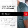 imageUnder Armour Mens Tech 20 ShortSleeve TShirtAsh Plum 554Black