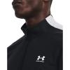 imageUnder Armour Mens Tricot Fashion Jacket001 Black  Pitch Gray  White