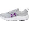 imageUnder Armour Womens Charged Assert 10014 Halo GrayHalo GrayAndromeda Purple