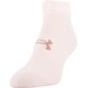 imageUnder Armour Womens Essential Lightweight Low Cut Socks 6PairsBeta Tint Assorted