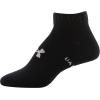 imageUnder Armour Womens Essential Lightweight Low Cut Socks 6PairsBlack 2 Assorted
