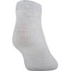 imageUnder Armour Womens Essential Lightweight Low Cut Socks 6PairsHalo GrayBlack